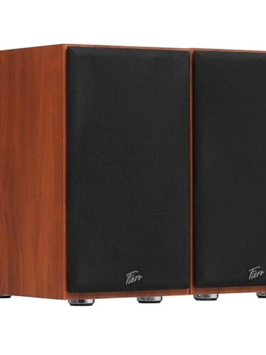 Колонки 2.0 Fiero BHS-250 [2х50Вт, дерево, RCA, оптич., 3,5 мм,  BT, питание 220В, коричневый]