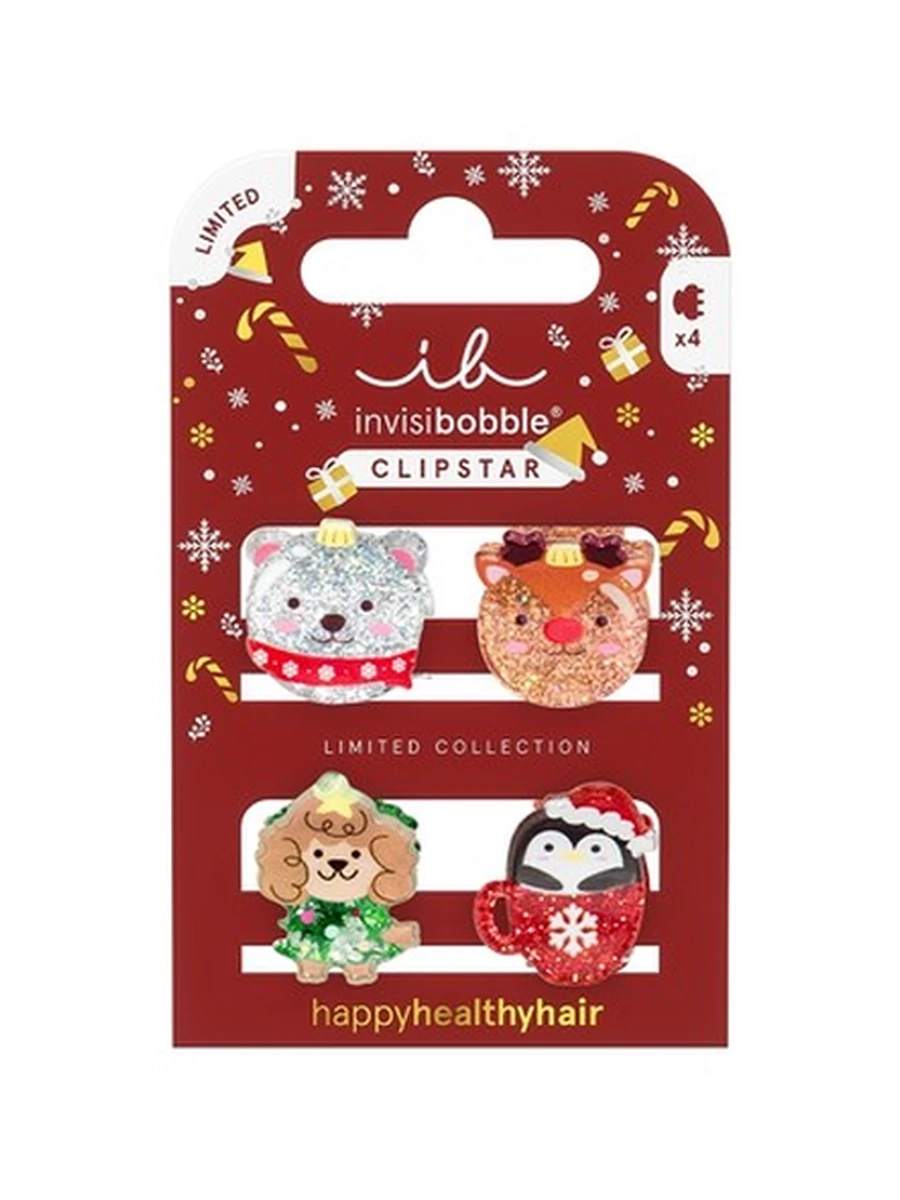 Invisibobble заколка крабик 3510 4pc