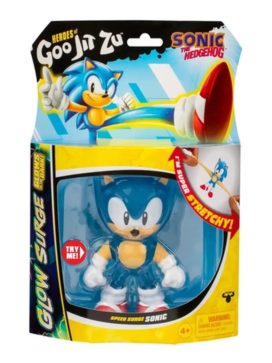 Фигурка GooJitZu Соник Glow Surge