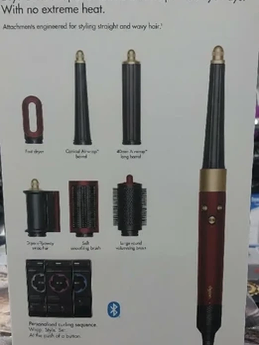 Мультистайлер Dyson Airwrap i.d. для укладки волос с насадками