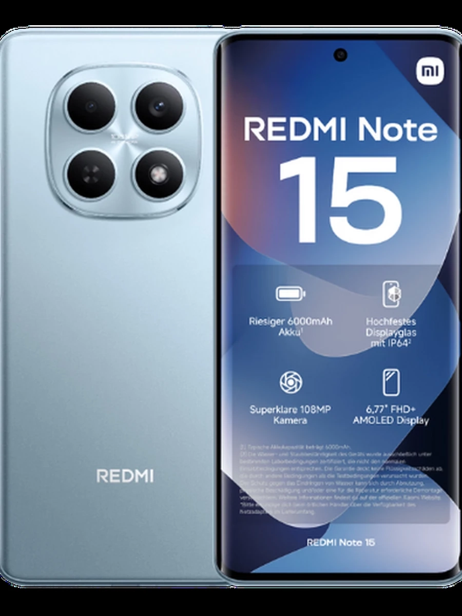 Смартфон Xiaomi Redmi Note 15 4G (8/256)