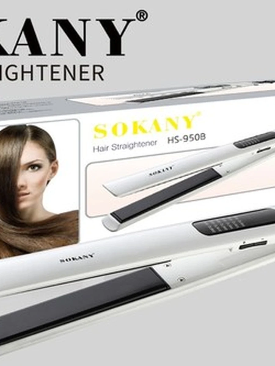 Профессиональный выпрямитель для волос SOKANY HS-950B с LED дисплеем