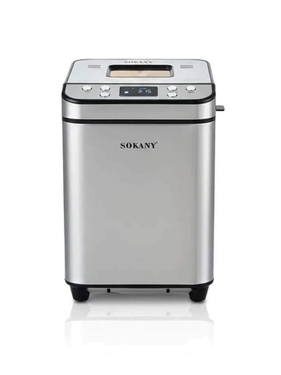 Электрическая хлебопечка SOKANY SK-08146 для домашней выпечки хлеба и теста
