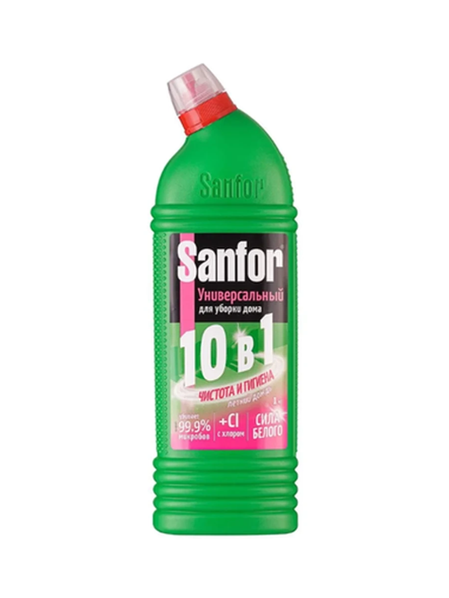 СРЕДСТВО ЧИСТЯЩЕЕ SANFOR UNIVERSAL ЛЕТНИЙ ДОЖДЬ 1Л