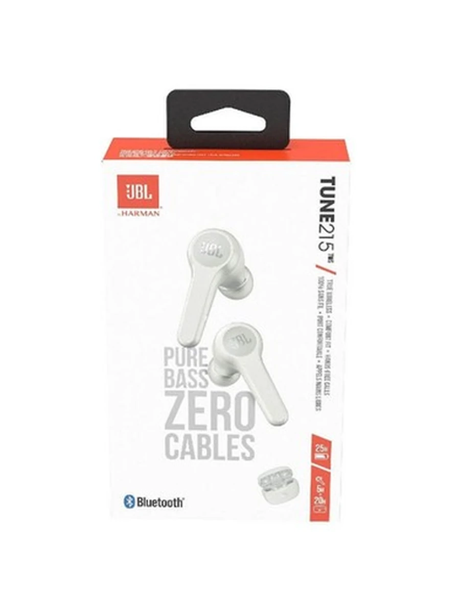 Беспроводные наушники JBL TUNE 215TWS. Белые