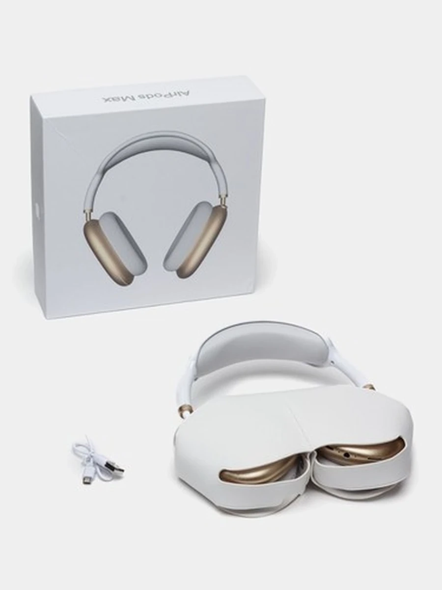 Наушники Airpods max Lux, Белые