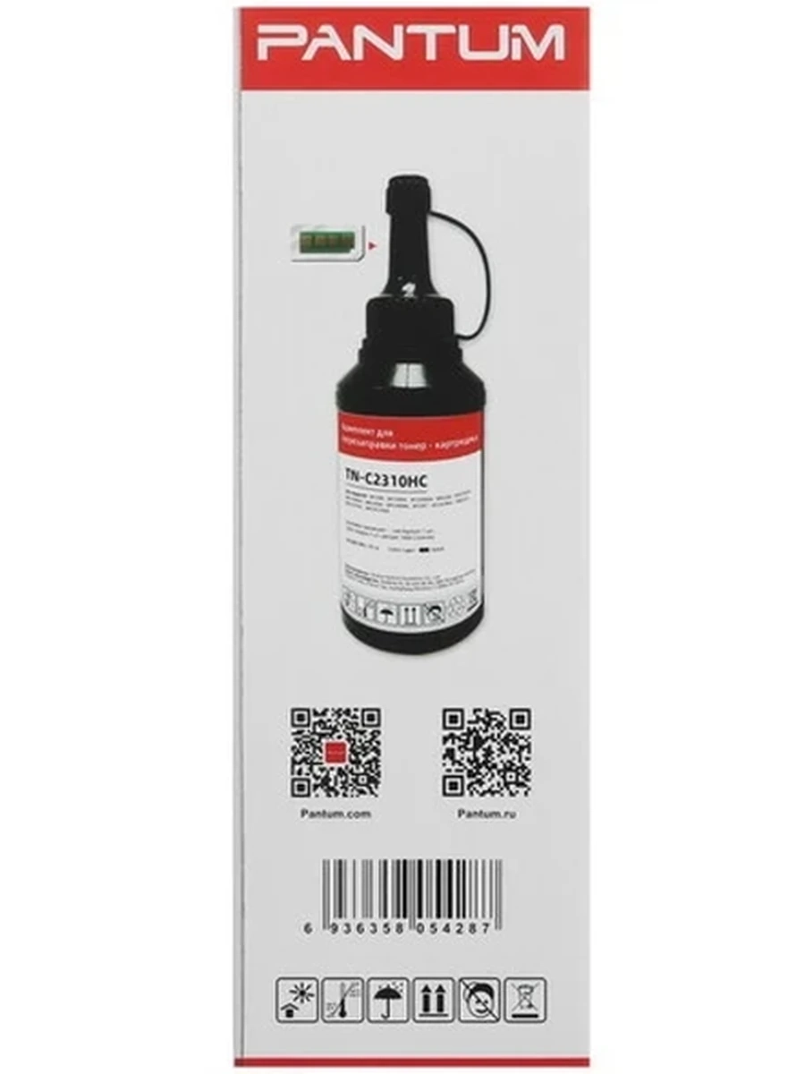 Заправочный тонер Pantum TN-C2310HC Black для Pantum BP2300/BP2300W/BM2300/BM2300W (Ориг.)