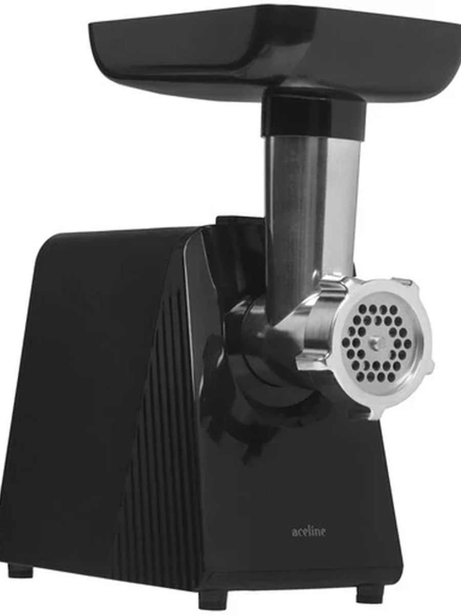 Мясорубка Aceline MG-2000 черный [2000 Вт, корпус - пластик, лоток - пластик, реверс]