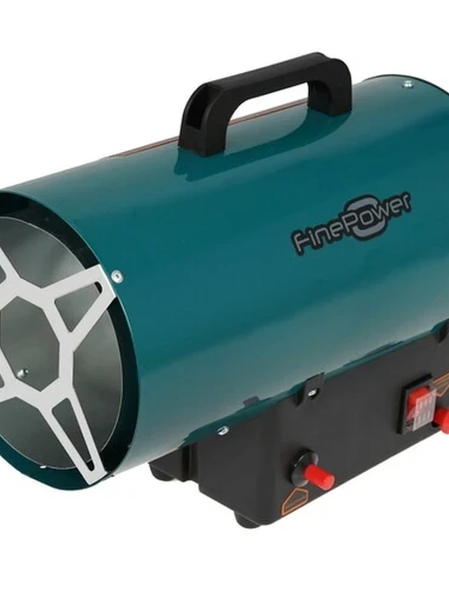 Тепловая пушка газовая FinePower FGFH-12 [320 м³/ч, обогрев - 12 кВт, расход топлива 0.81кг/ч, вес - 4.5 кг]