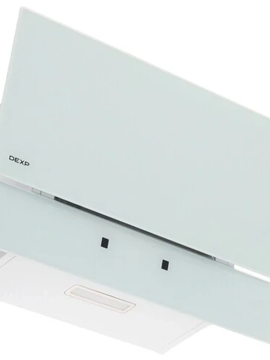 Вытяжка DEXP CH60-SVF [наклон, 60 см, 940 м3/ч, сенсор+жесты, стекло -2, бел]