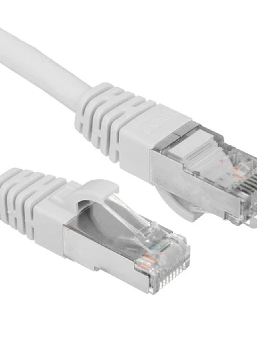 Патч-корд DEXP [F/UTP/CCA/кат. 6/многож./20 m/(Серый)] (HtsCPcFSt6200)