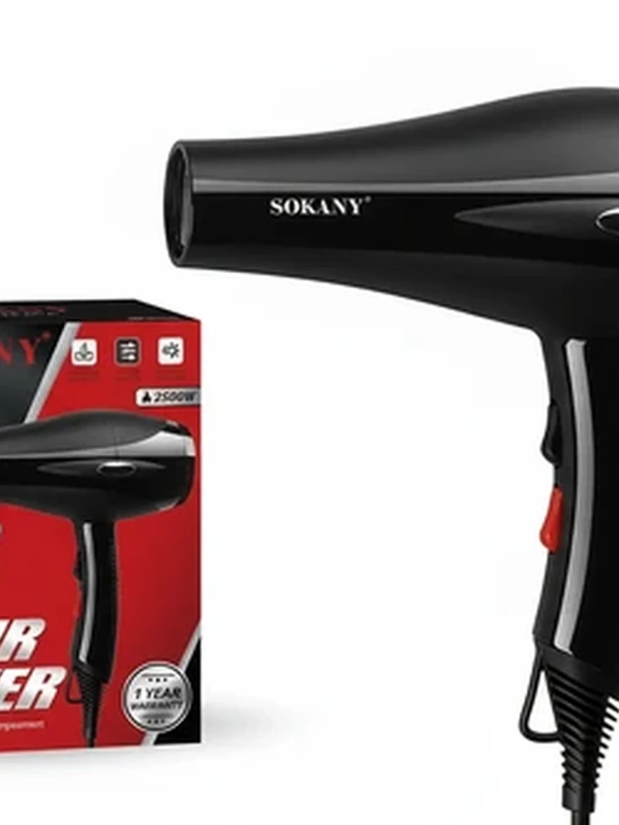 Профессиональный фен для волос SOKANY SK-14031 2500 Вт для укладки