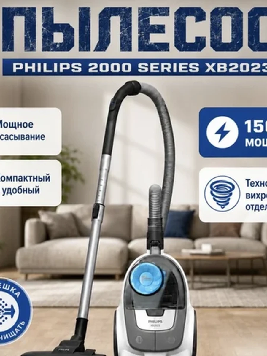 Пылесос Philips 2000 Series XB2023
