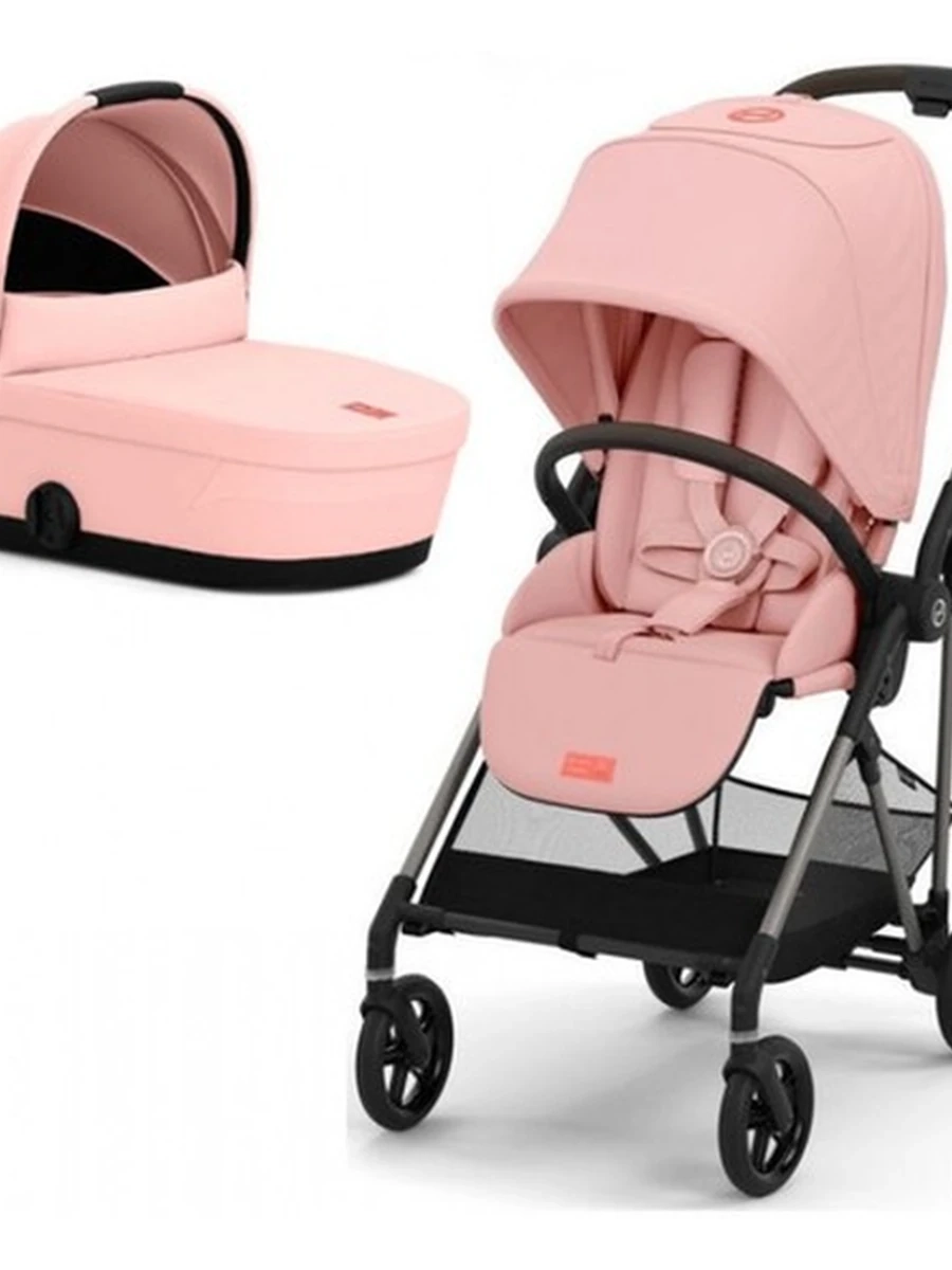 Коляска Cybex Melio 2 в 1 Candy Pink