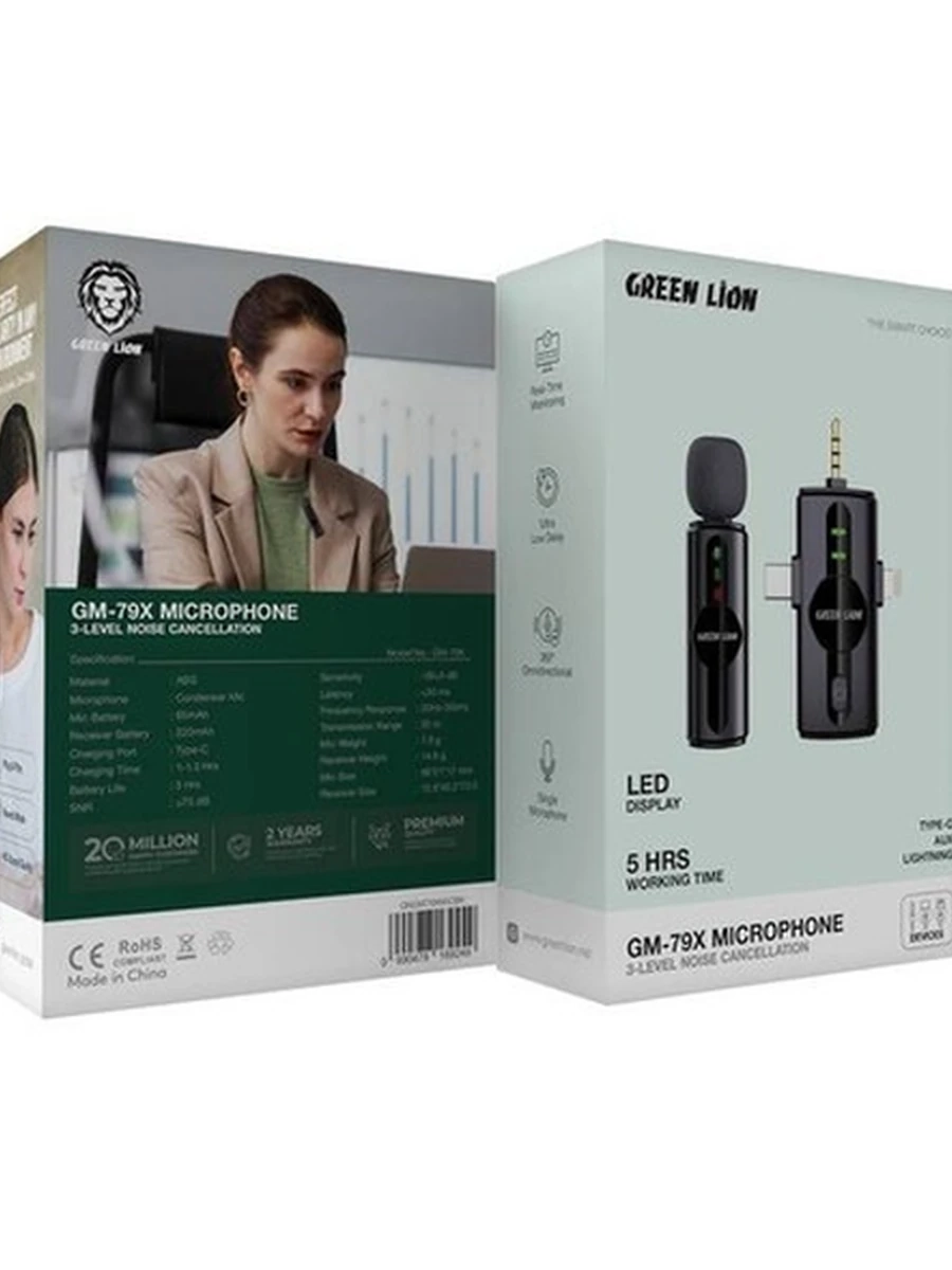 Петличный микрофон GM-79X Microphone