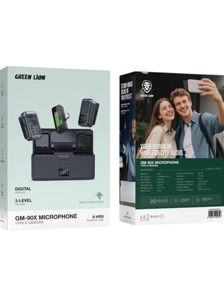 Петличный микрофон GM-90X Microphone