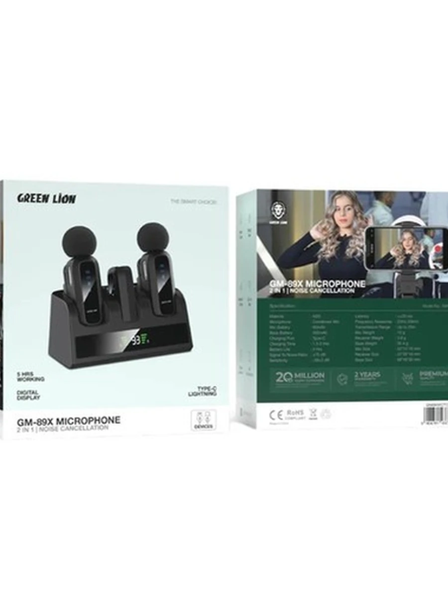 Петличный микрофон GM-89X Microphone
