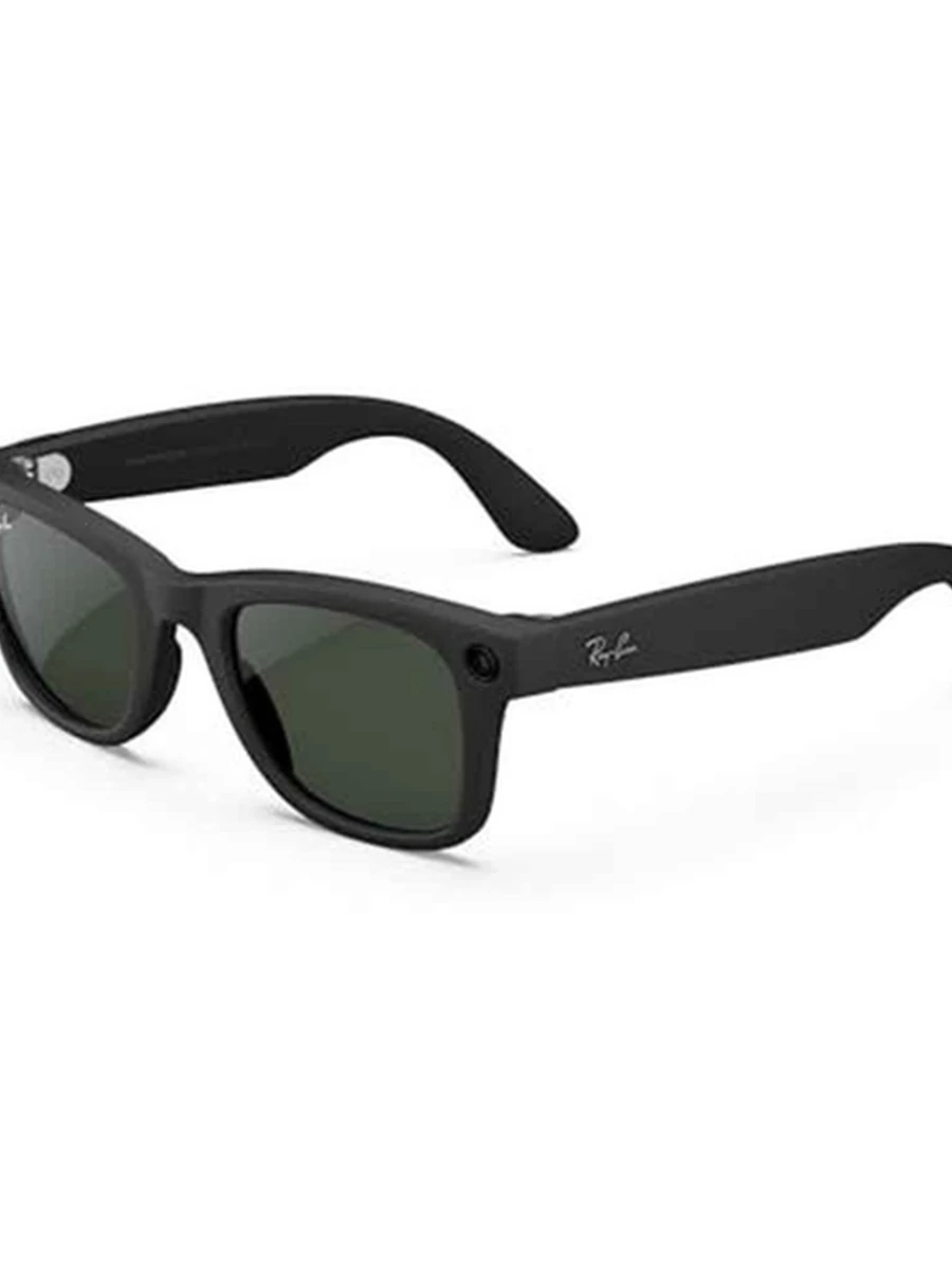 Meta Glasses Wayfarer Matte Black Transitions Graphite 50
