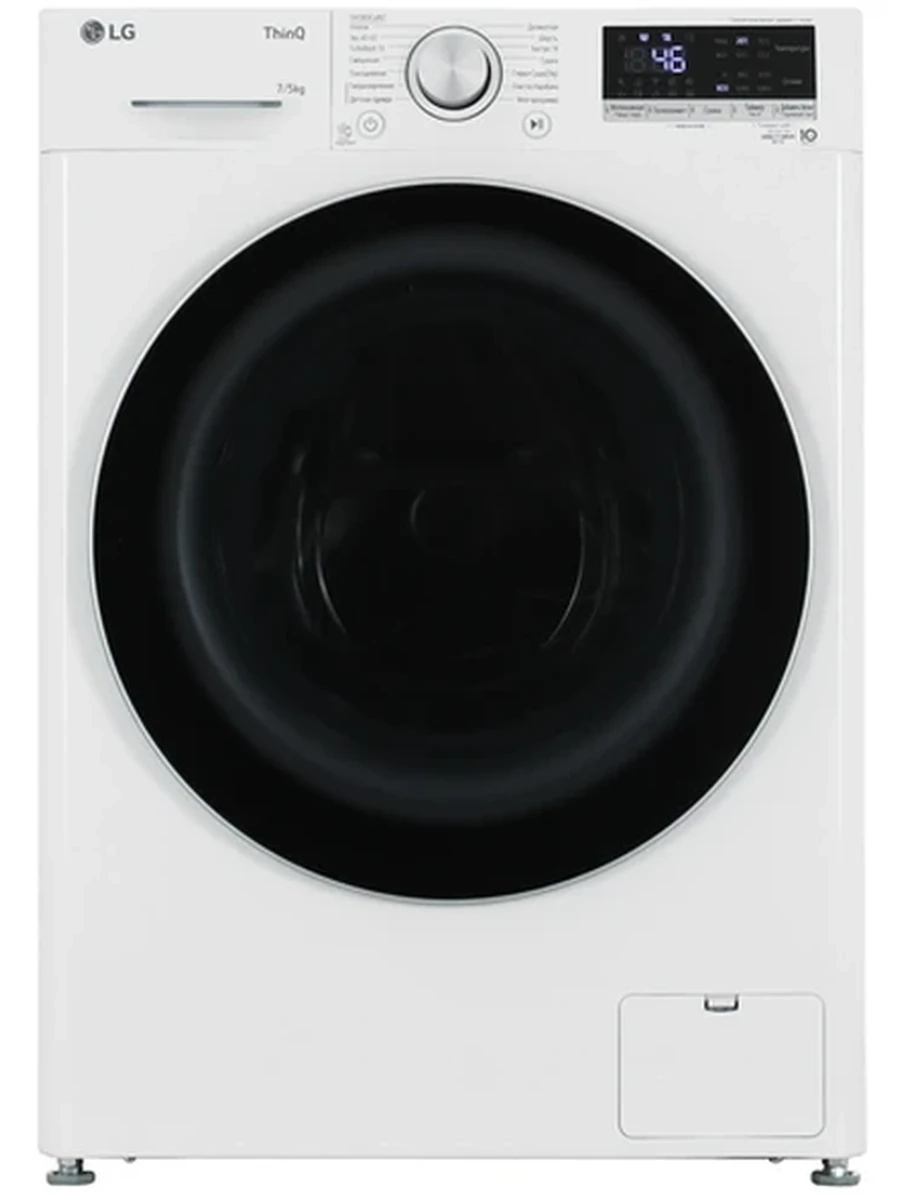 Стиральная машина LG F2V5HG1W Cушка 7.5/5