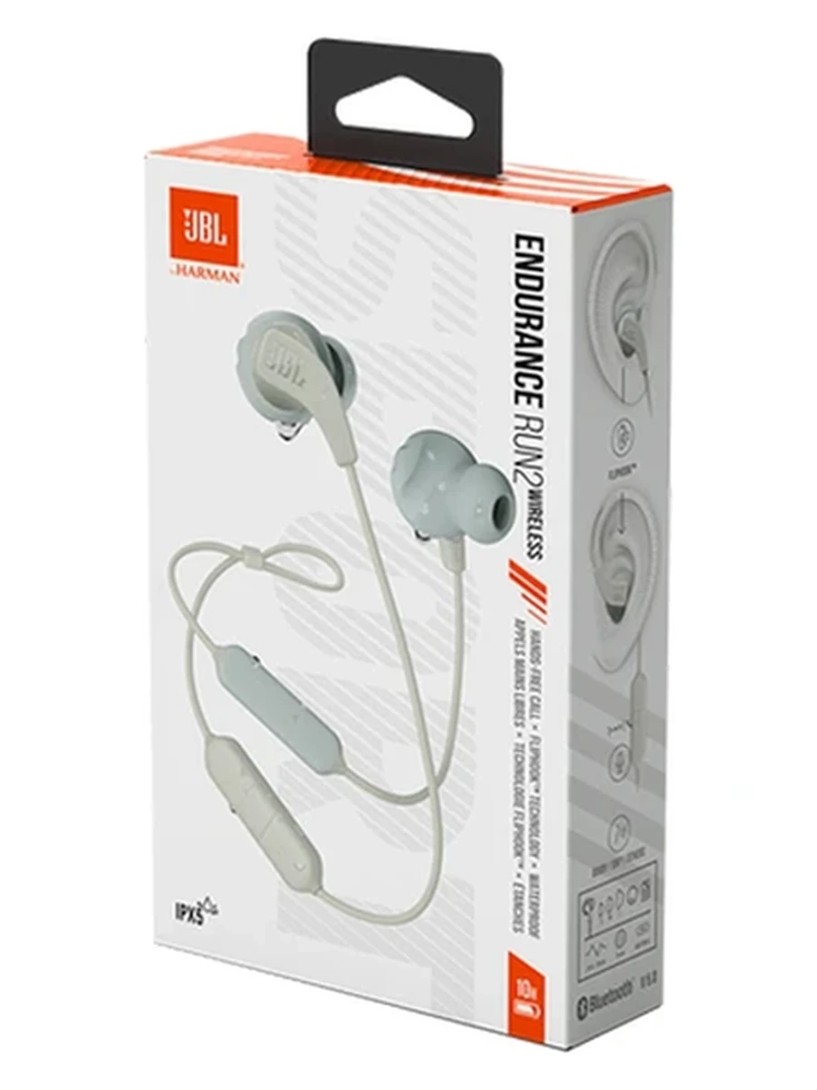 JBL EARPHONE ENDUR RUN 2 BT WHITE
