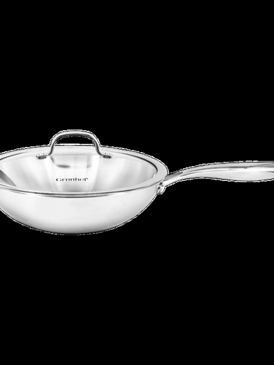Wok-сковорода Granhel Stainless steel 18/10 MIDO Series