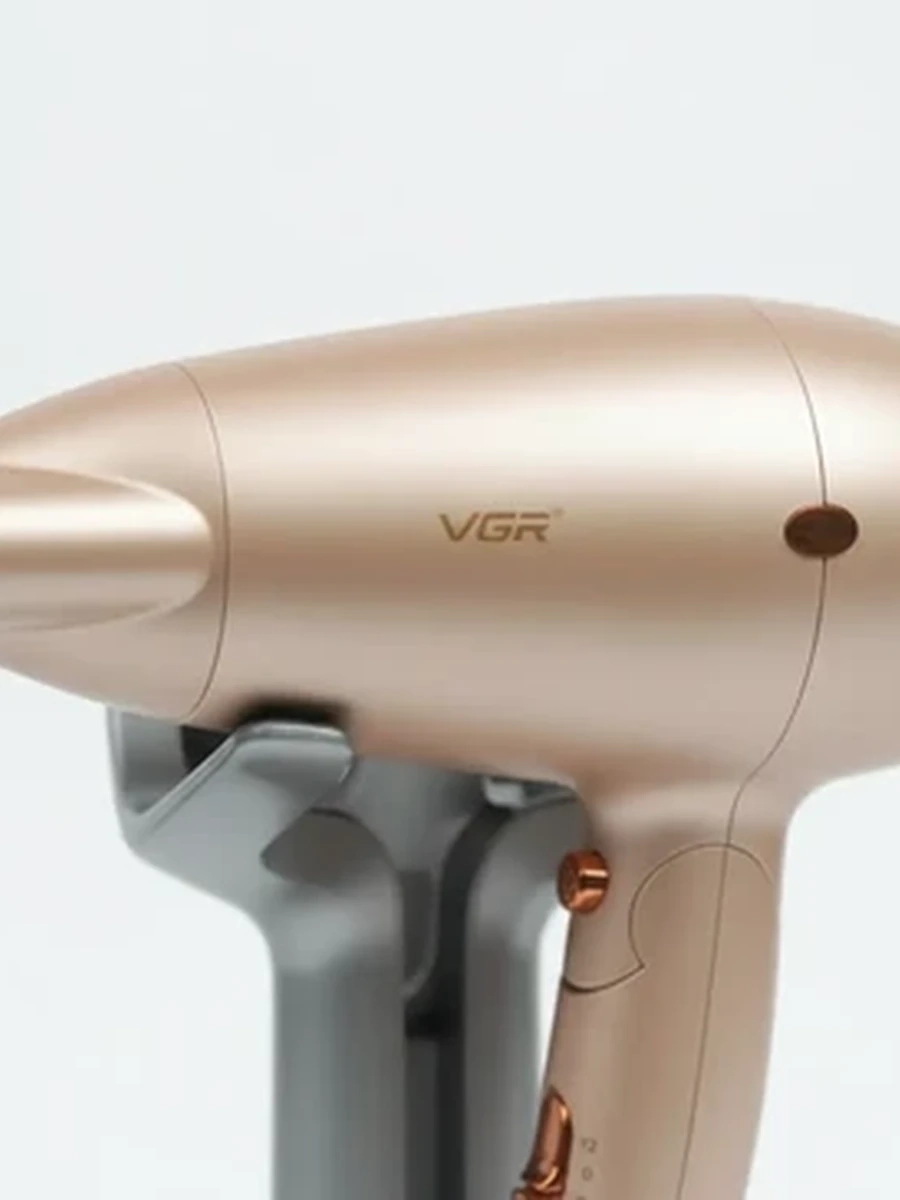 Складной фен для волос VGR V-428 мощный дорожный для укладки