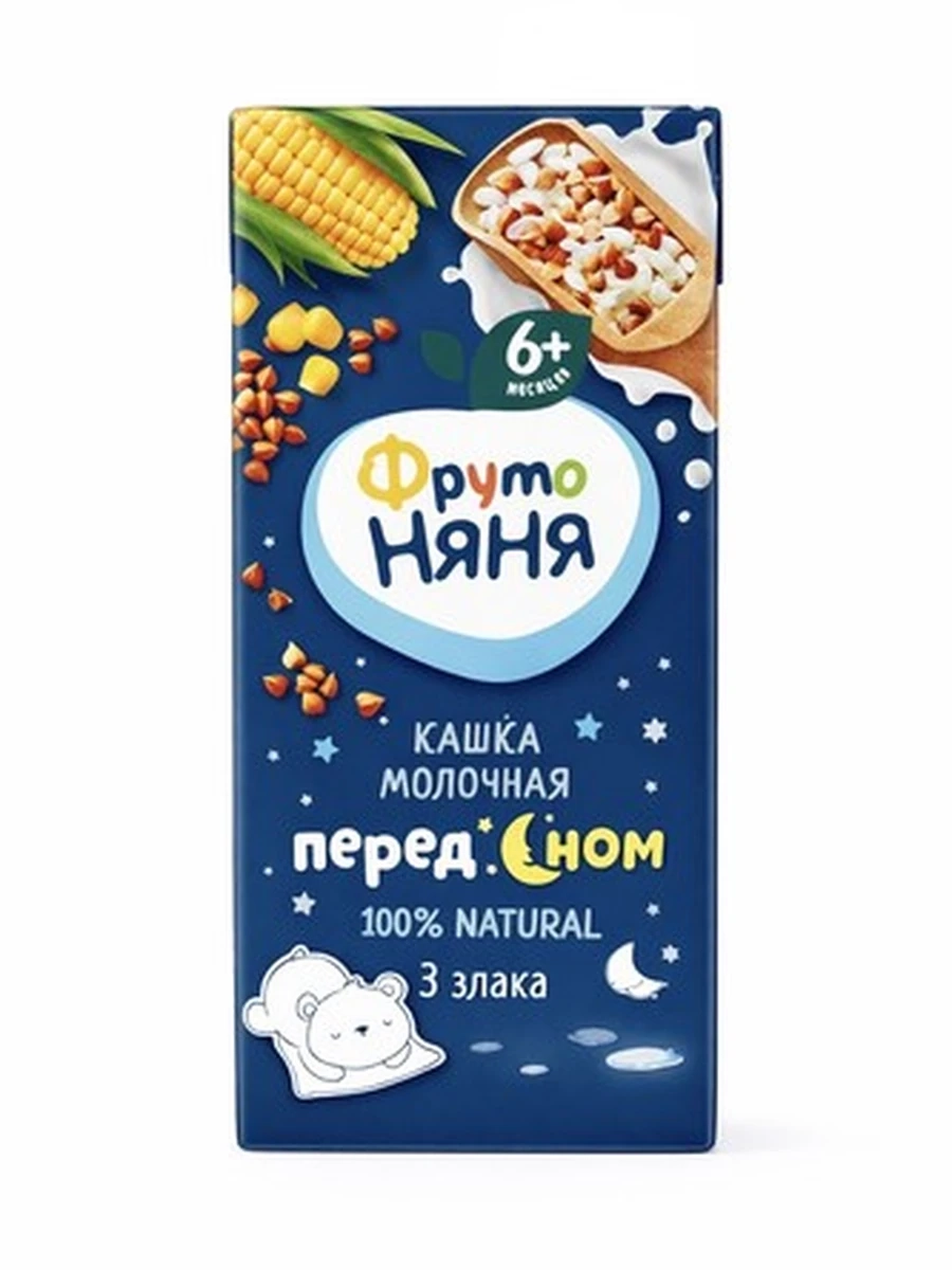 Фруто няня Готовая каша 3 злака 0.2 ml