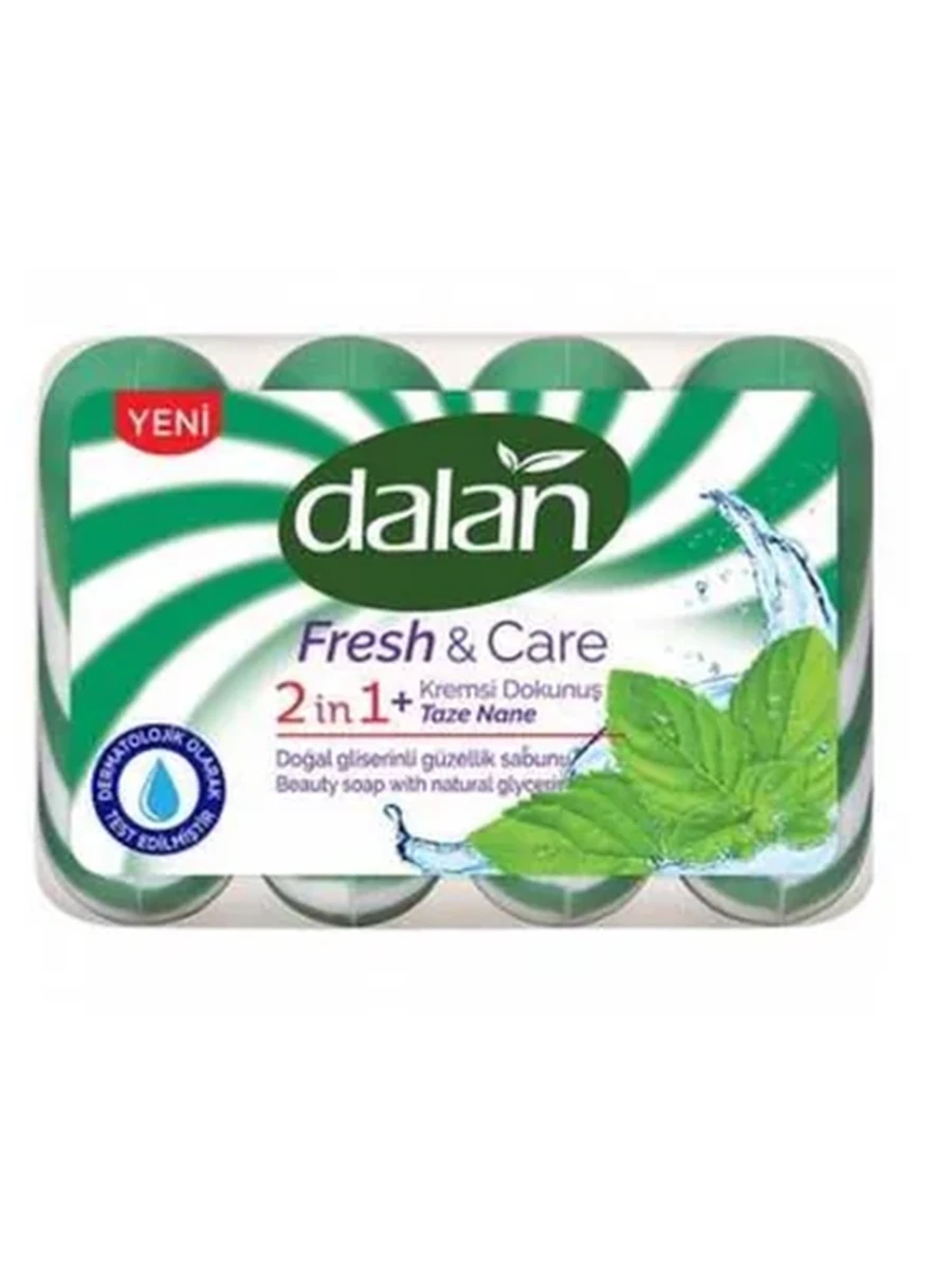 МЫЛО ТУАЛЕТНОЕ DALAN FRESH CARE СВЕЖАЯ МЯТА 4*90ГР