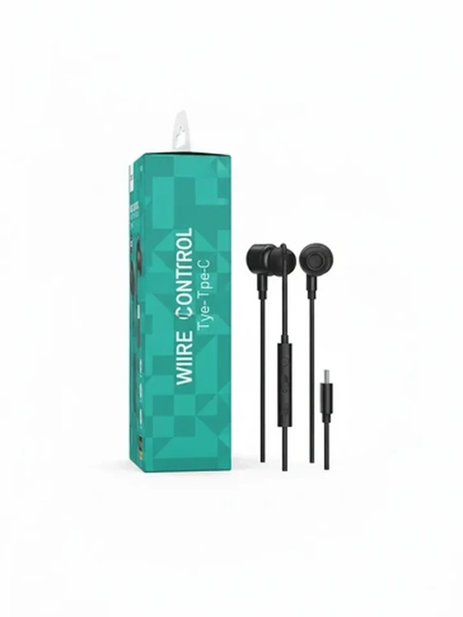 Проводные наушники Hoco DM48 с микрофоном и разъемом Type-C
