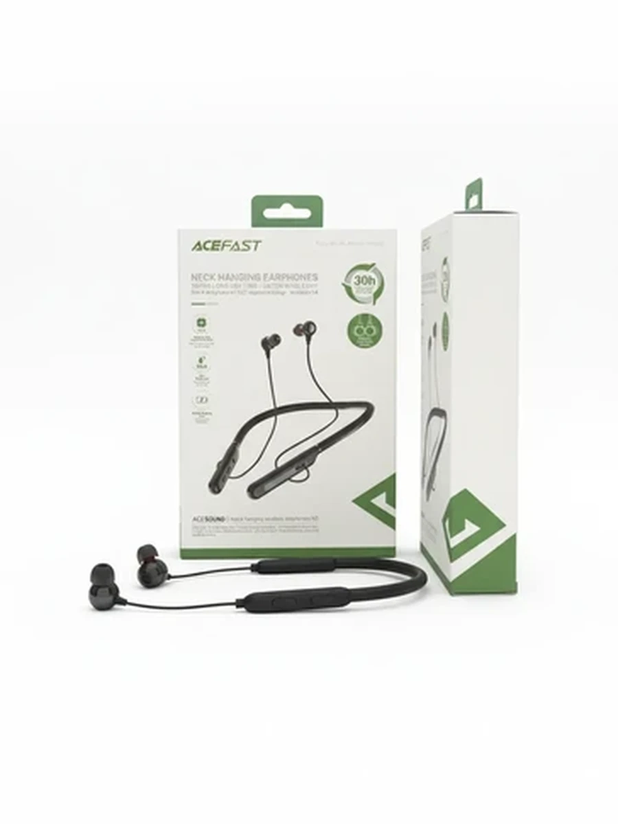 Беспроводные наушники ACEFAST N5 с шейным ободом и микрофоном до 30ч