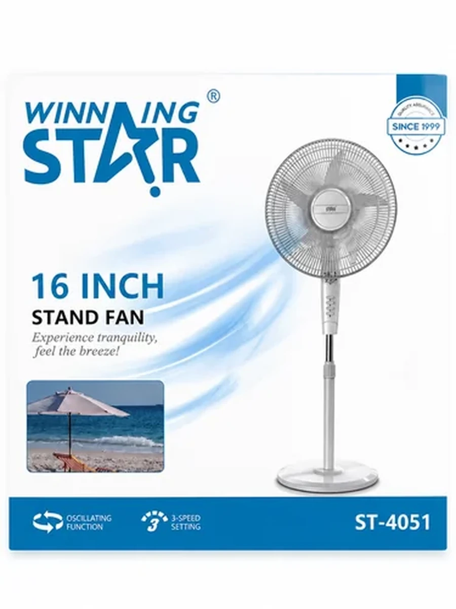 Вентилятор напольный Winning Star 16″ ST-4051