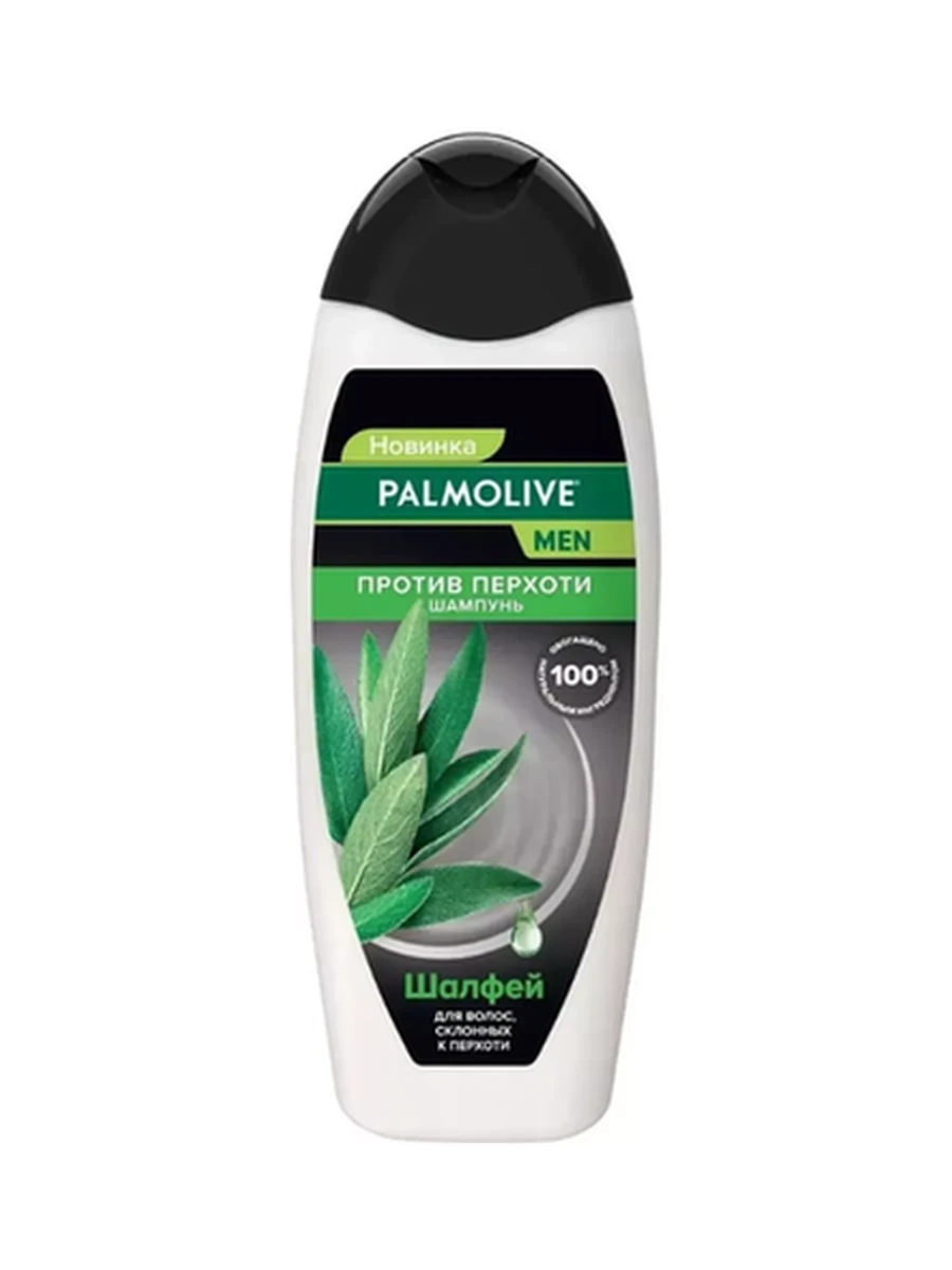 ШАМПУНЬ PALMOLIVE MEN ПРОТИВ ПЕРХОТИ С ЭКСТРАКТОМ ШАЛФЕЯ 450МЛ