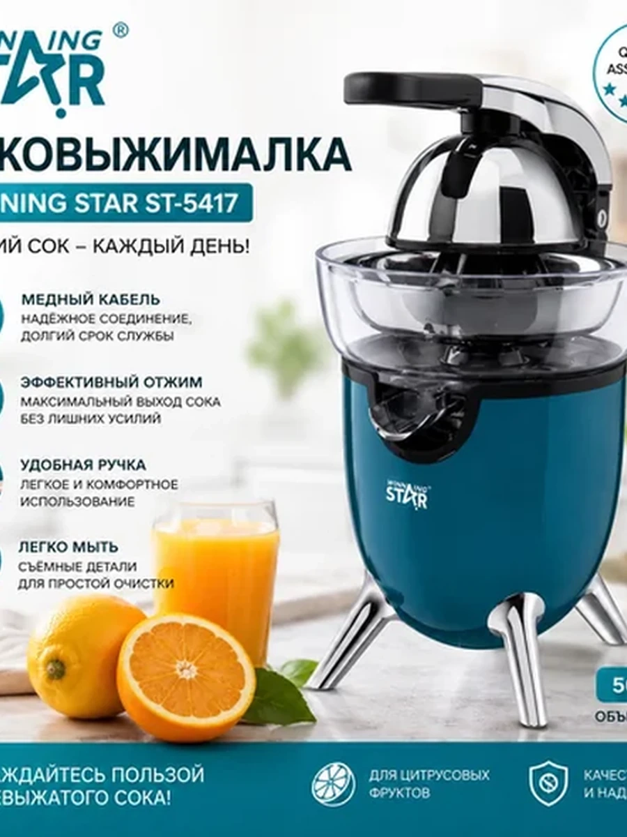 Электрическая соковыжималка Winning Star ST-5417