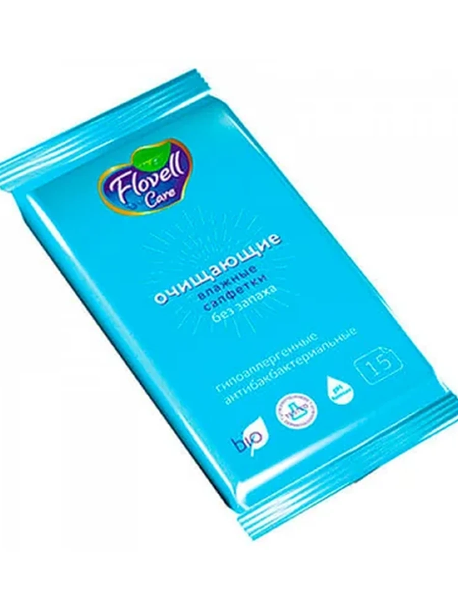 Салфетки Flovell фруктовые 15шт