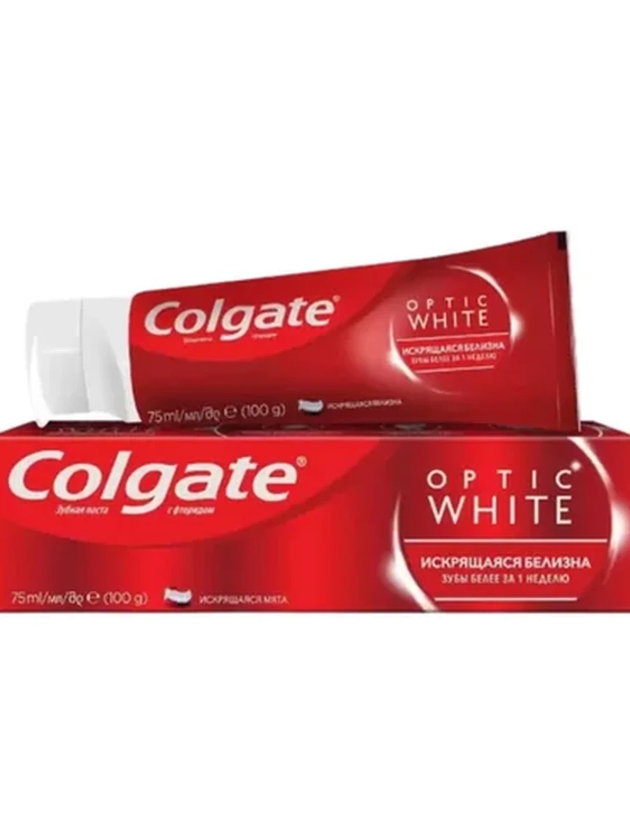 ПАСТА ЗУБНАЯ COLGATE OPTIC WHITE 75МЛ