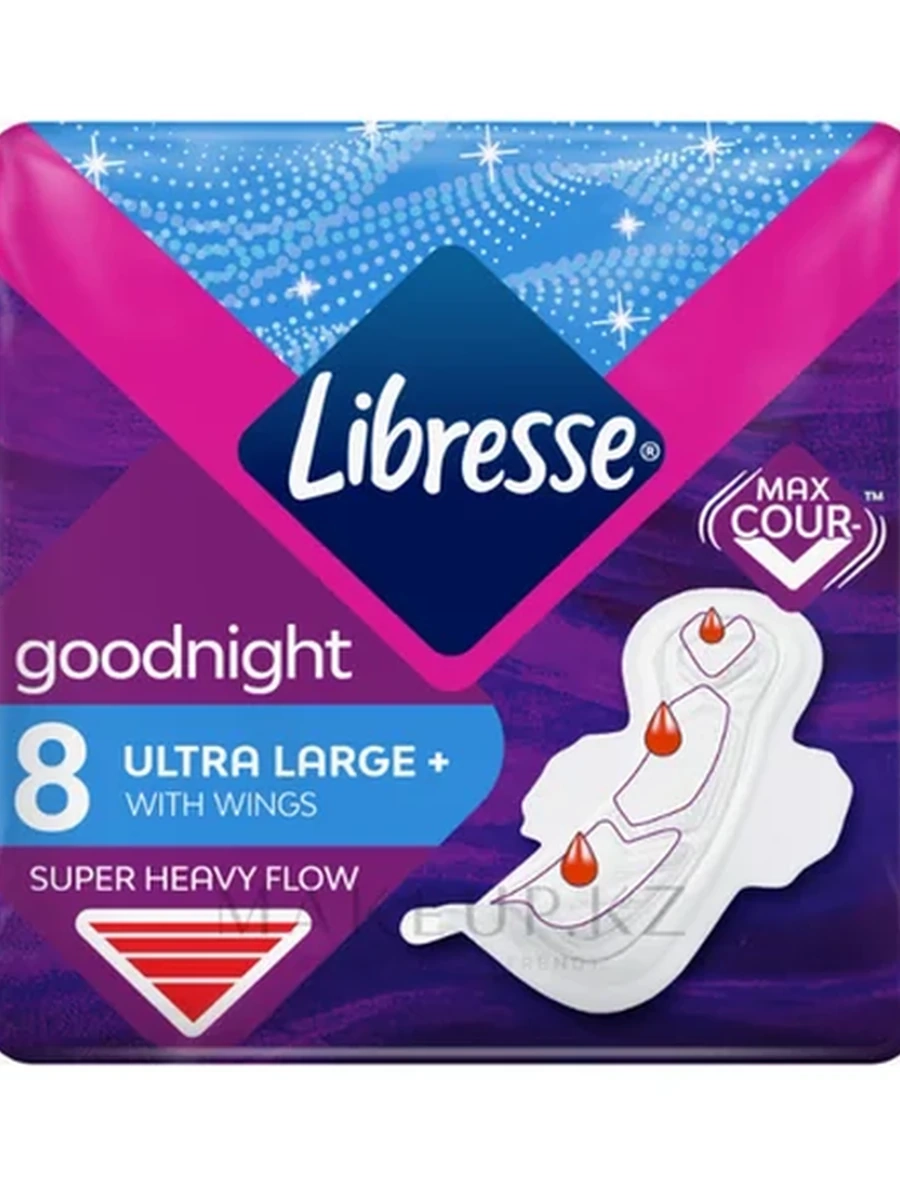 ПРОКЛАДКА LIBRESSE INVISIBILE GOODNIGHT 8ШТ