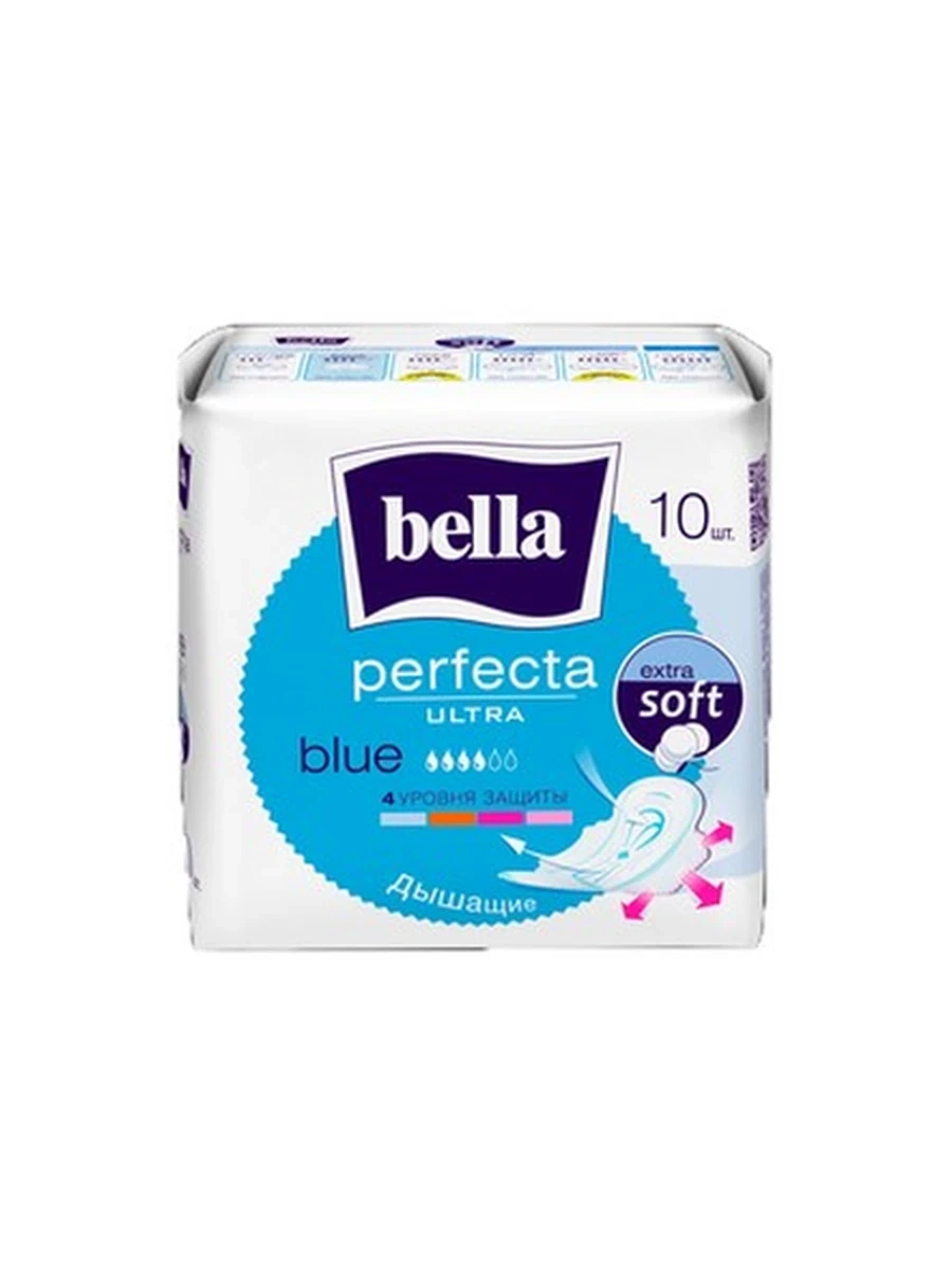 ПРОКЛАДКА BELLA PERFECTA ULTRA BLUE 10ШТ