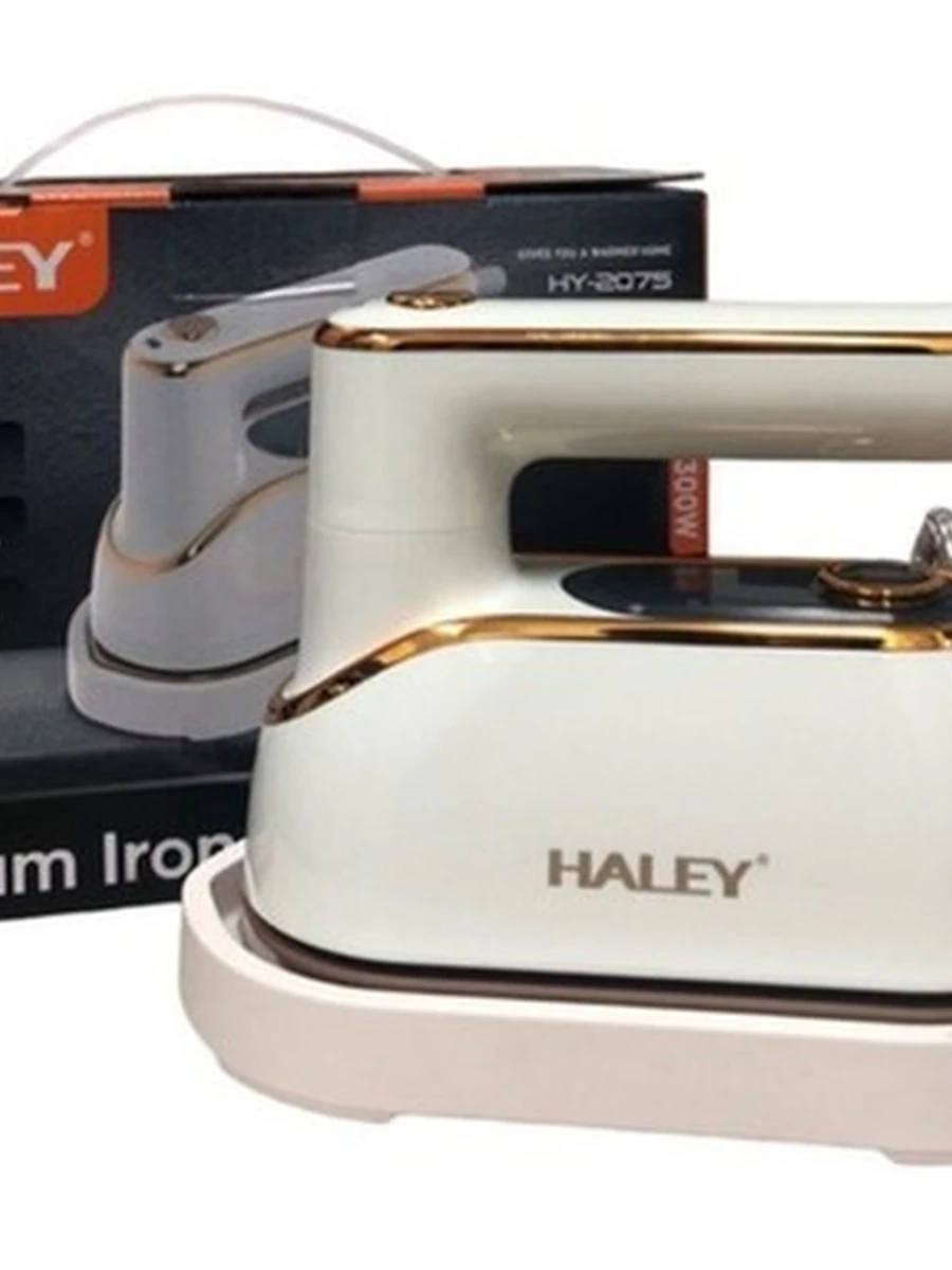 Отпариватель Haley HY-2075 белый, золотистый