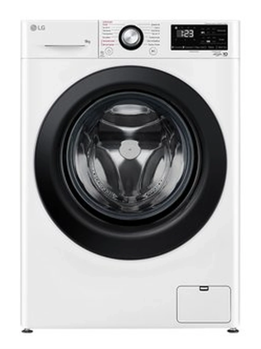 Стиральная машина LG F2V3FS6W  9 кг, белая