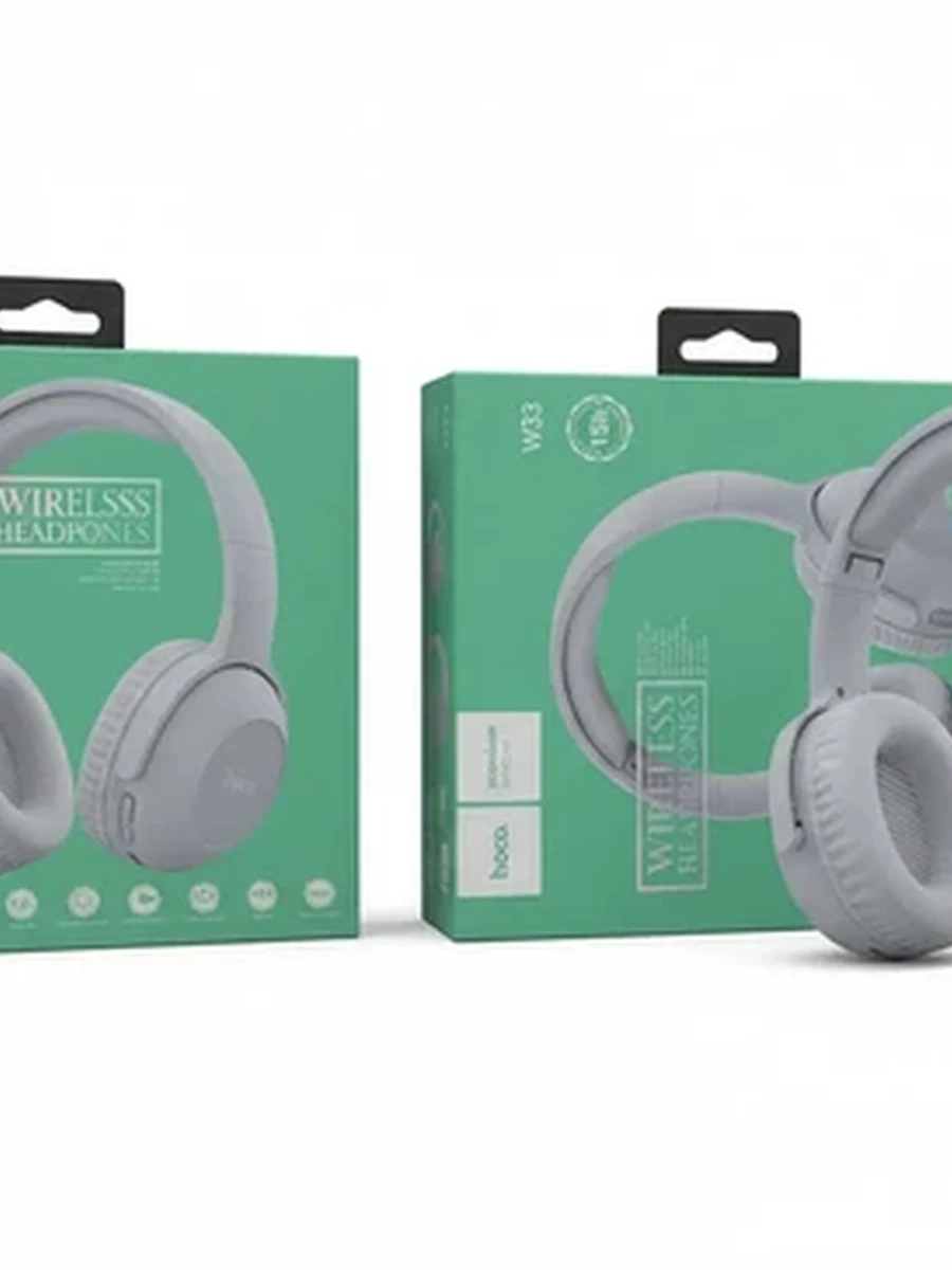 Беспроводные накладные Bluetooth-наушники Hoco W33 с микрофоном и AUX