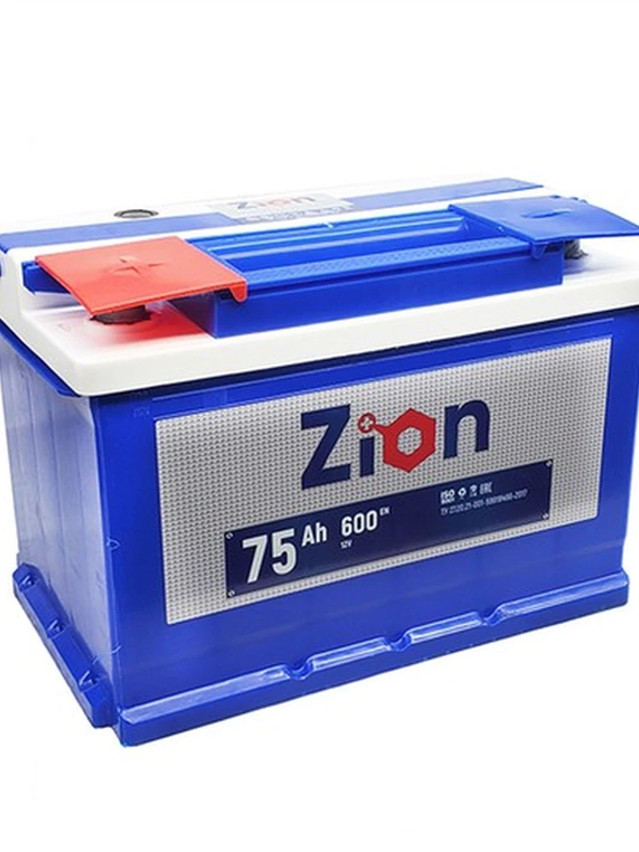 "ZION
6СТ-75 Econom R
Полярность: Обратная

Ёмкость: 75 А*ч"