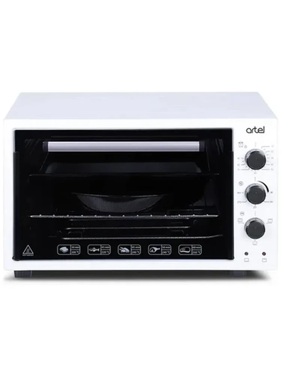 Духовка Artel 36 л MD-3618E-Pешетка направляющие духовки белый