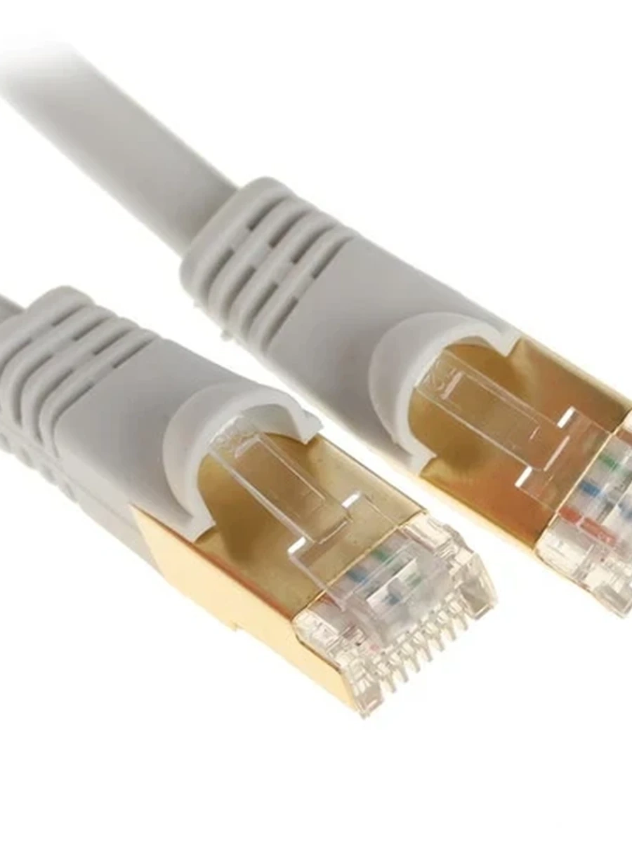 Патч-корд DEXP [SF/FTP/CU/кат. 7/многож./15 m/Экранированный/(Серый)] (HtsPcSSt71500)