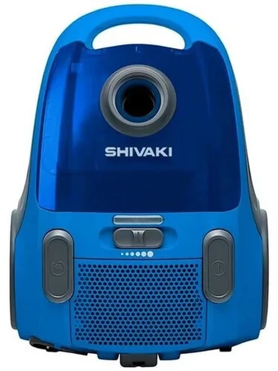 Пылесос SHIVAKI VCB0120 голубой