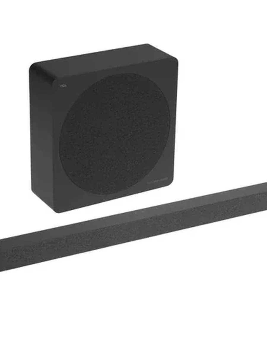 Саундбар TCL A65K черный [3.1.2, 460 Вт, Bluetooth, Wi-Fi, HDMI, ширина панели - 880 мм]