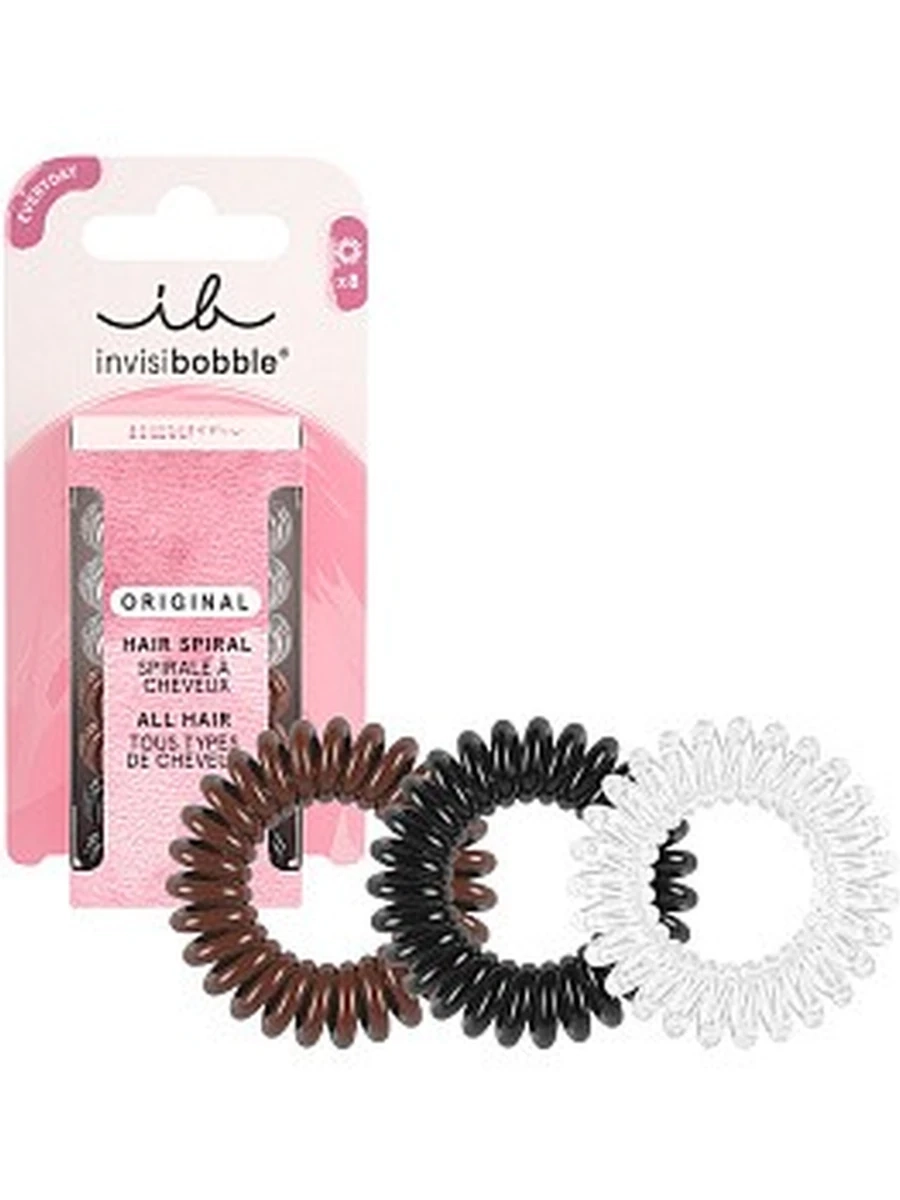 Invisibobble 3357 Набор резинок-браслетов для волос  ORIGINAL The Hair Necessities 8 шт