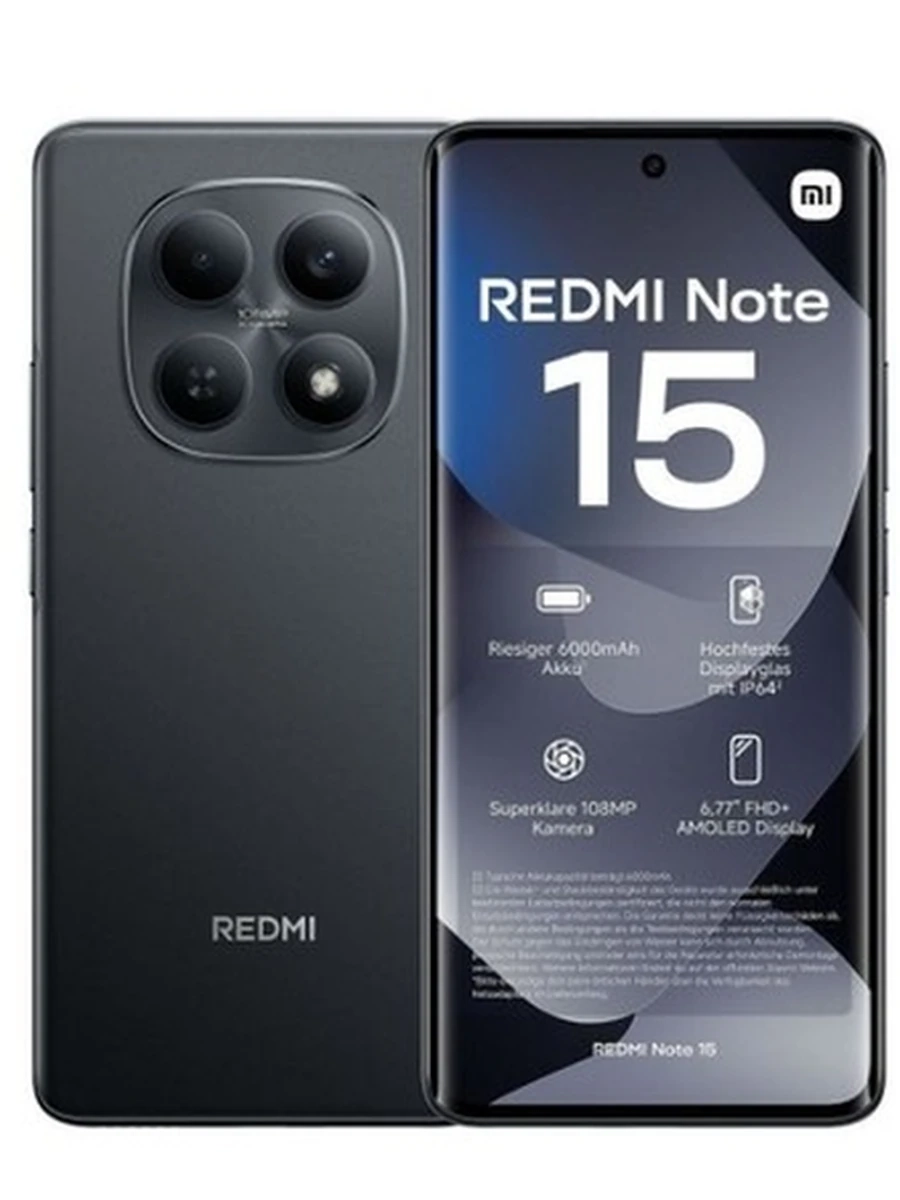 Телефон Xiaomi Redmi Note 15 4/128