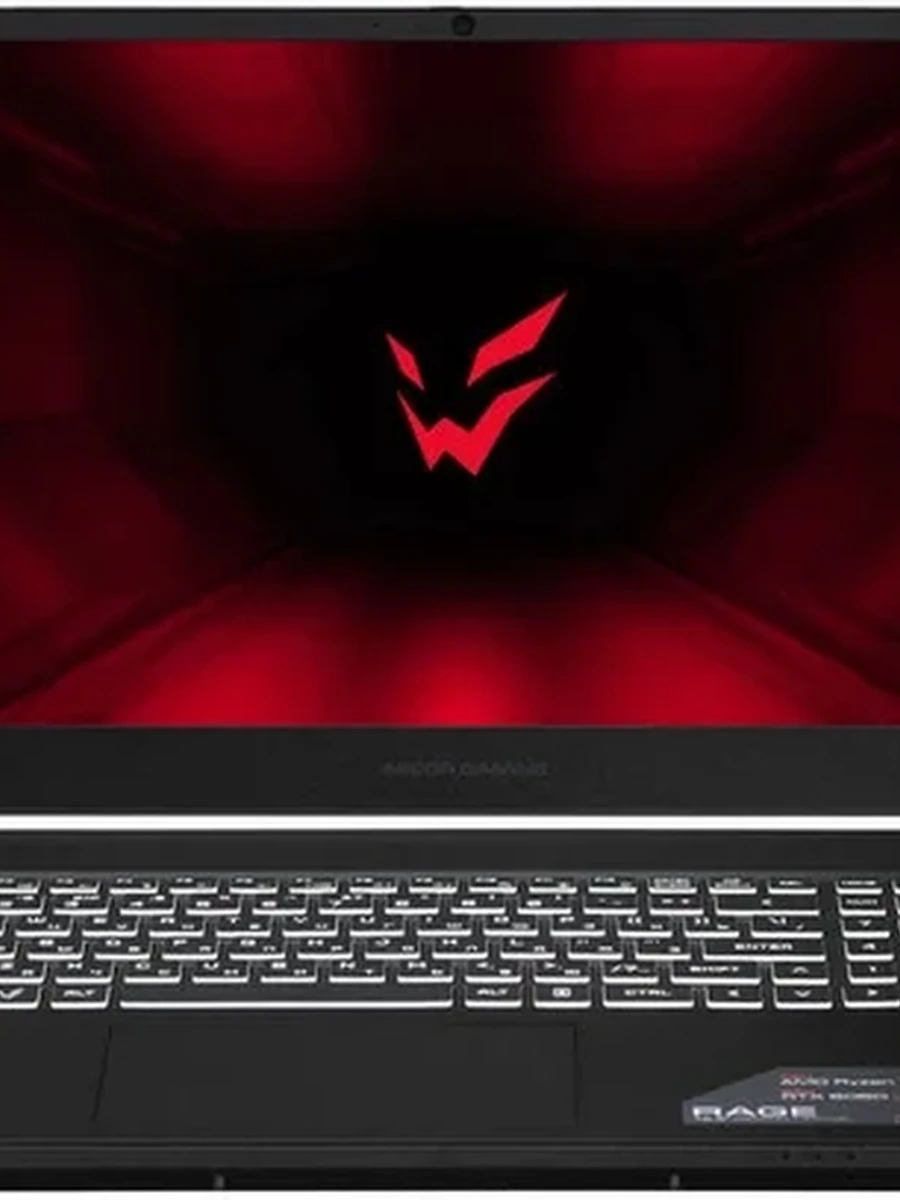 15,6" Ноутбук ARDOR Gaming RAGE R15-R7ND502 (FHD/WVA) Ryzen7-H255/16384/SSD 1024/RTX5050/Black