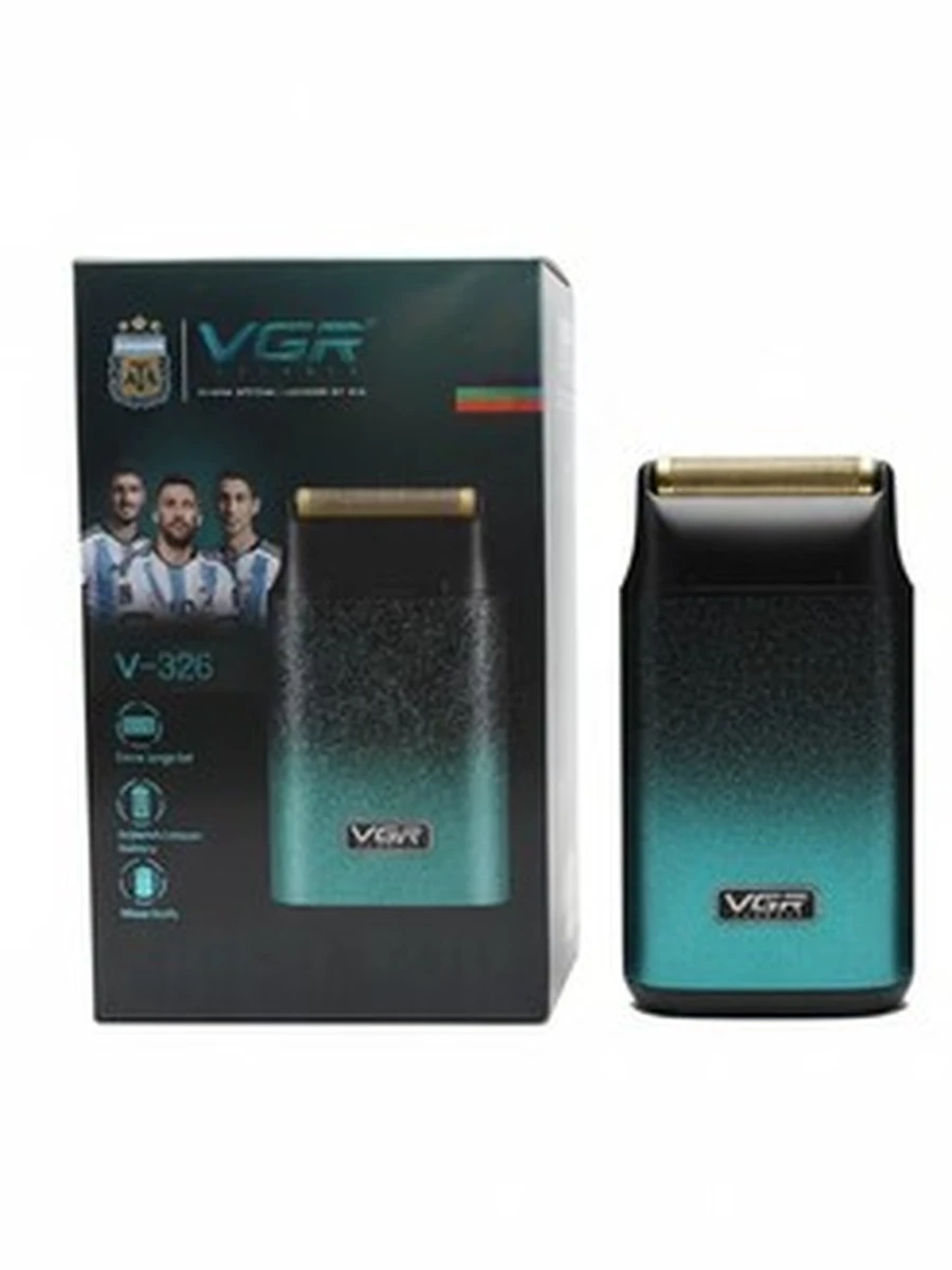 Профессиональный шейвер VGR V-326 аккумуляторная электробритва для мужчин