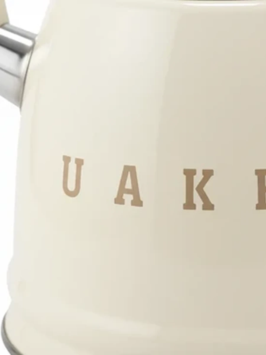 Чайник эмалированный UAKEEN со свистком для газовых и индукционных плит
